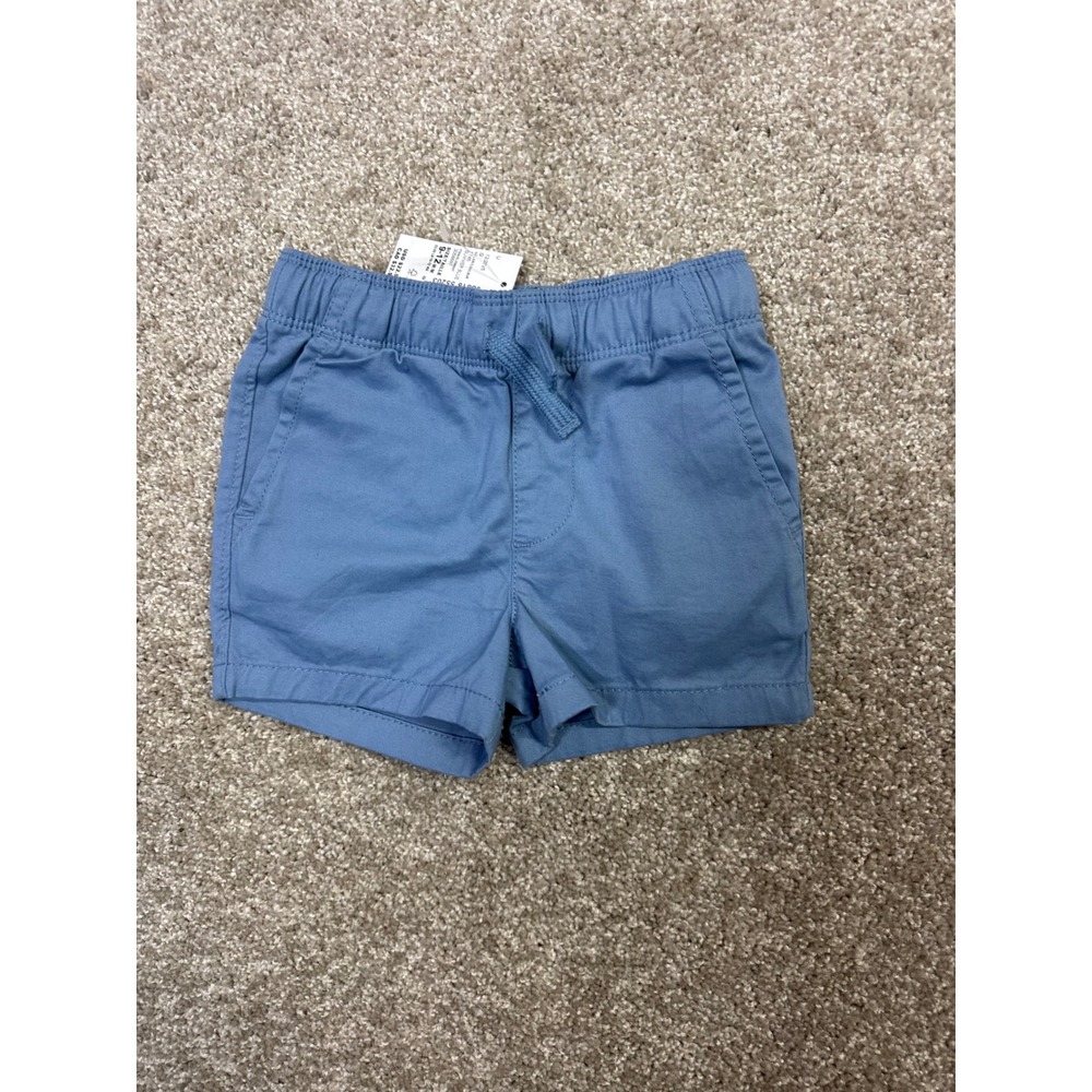 The Children's Place Baby Boys Blue Chino Shorts NWT 9-12M Summer Blue 3058697
